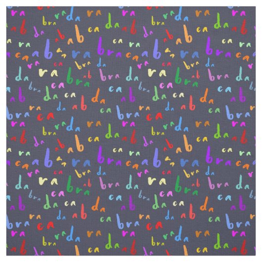 Abracadabra grappig stof (Swatch)