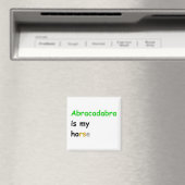 Abracadabra is mijn paard magneet (Insitu (Vaatwasser))