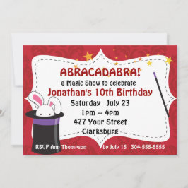 Abracadabra Magic Show Kaart