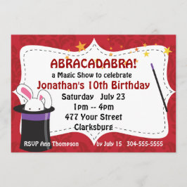 Abracadabra Magic Show Kaart