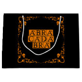 Abracadabra Magic Word Gift Bag Groot Cadeauzakje (Voorkant)