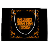 Abracadabra Magic Word Gift Bag Groot Cadeauzakje (Achterkant)