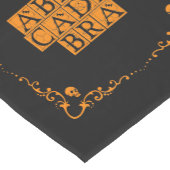 Abracadabra Magic Word Medium Tafelloper (Hoek)