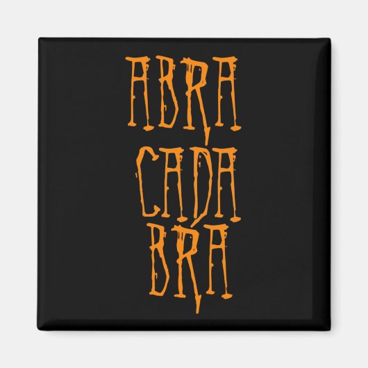 Abracadabra Magneet (Voorkant)