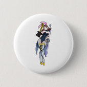 Abracadabra Mascot Ronde Button 5,7 Cm (Voorkant)