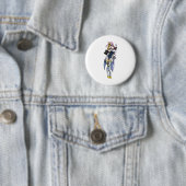 Abracadabra Mascot Ronde Button 5,7 Cm (In situ)