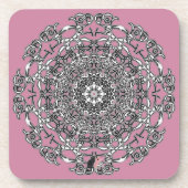 Abracadabra Octa Glyph Dawn Onderzetter (Voorkant)