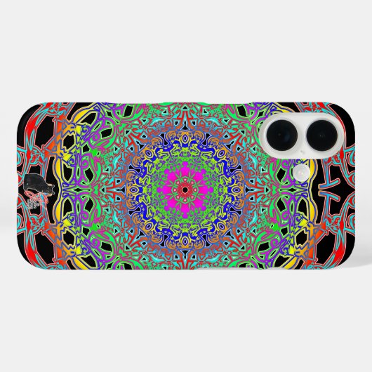 Abracadabra Spectra Glyph Case-Mate iPhone Case (Achterkant (horizontaal))