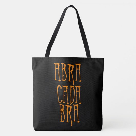 Abracadabra Tote Bag (Voorkant)