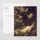 Abraham, 1635 briefkaart (Voorkant / Achterkant)