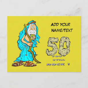 Abraham 50e Jubileum Cust. Briefkaart