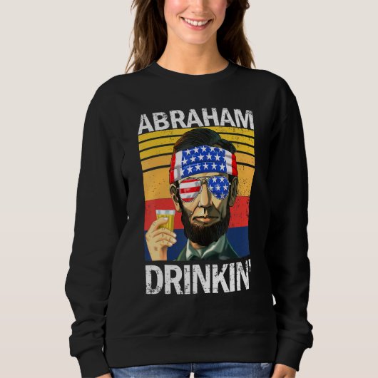 Abraham Drinkin, 4 juli Drink partij Abe Lin Trui (Voorkant)