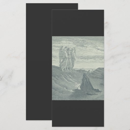 Abraham en de Drie Angels (Voorkant / Achterkant)