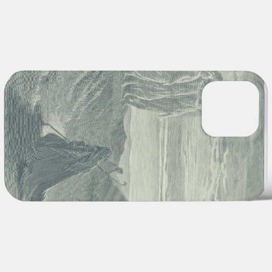 Abraham en de Drie Angels Case-Mate iPhone Case (Achterkant (horizontaal))