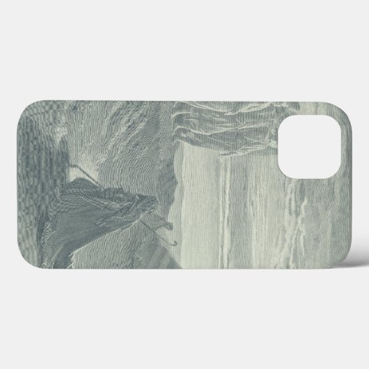 Abraham en de Drie Angels Case-Mate iPhone Case (Achterkant (horizontaal))