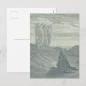 Abraham en de Drie Angels Feestdagenkaart (Voorkant / Achterkant)