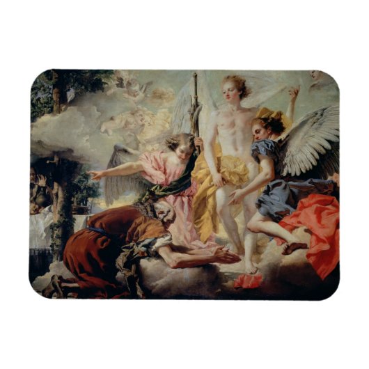 Abraham en de Drie Angels Magneet (Horizontaal)