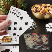 Abraham en de Drie Angels Pokerkaarten (Insitu)
