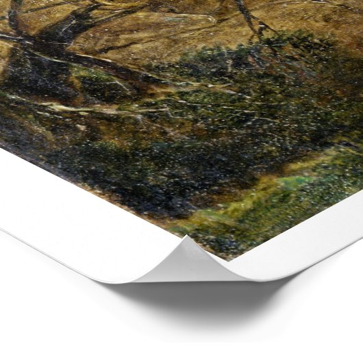 Abraham en Isaac, 1799-1800 (tempera, pen en inkt) Poster (Hoek)