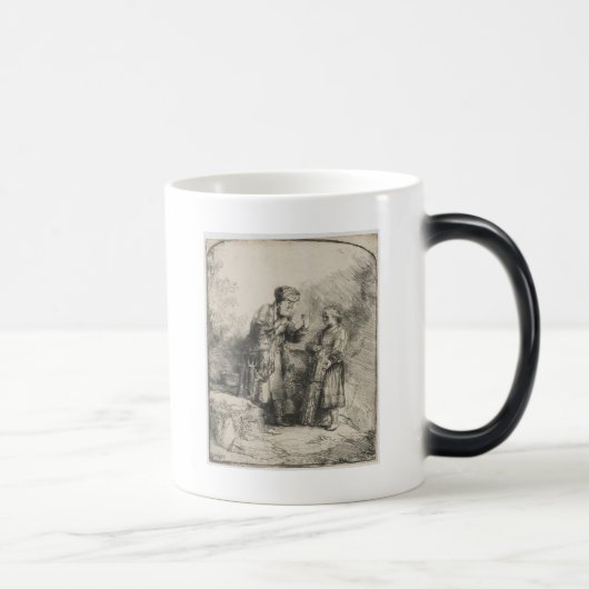 Abraham en Isaak Magische Mok (Rechts)