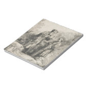 Abraham en Isaak Notitieblok (Linkerzijde)