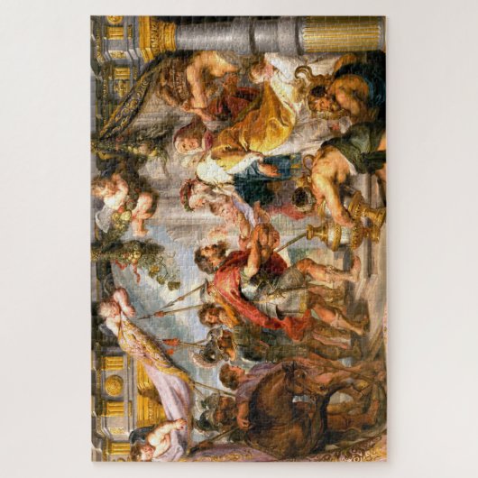 Abraham en Melchizedek, Rubens Art Puzzle Legpuzzel (Verticaal)