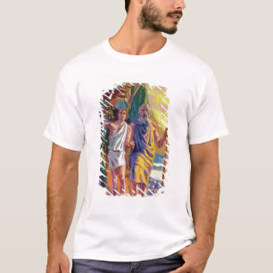 Abraham gaat Isaac zijn zoon aanbieden T-shirt