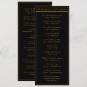 Abraham Hicks 22 LOA verwerkt zwart Bladwijzer (Voorkant / Achterkant)