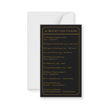 Abraham Hicks LOA 22 Processen Lijst Black Pocket