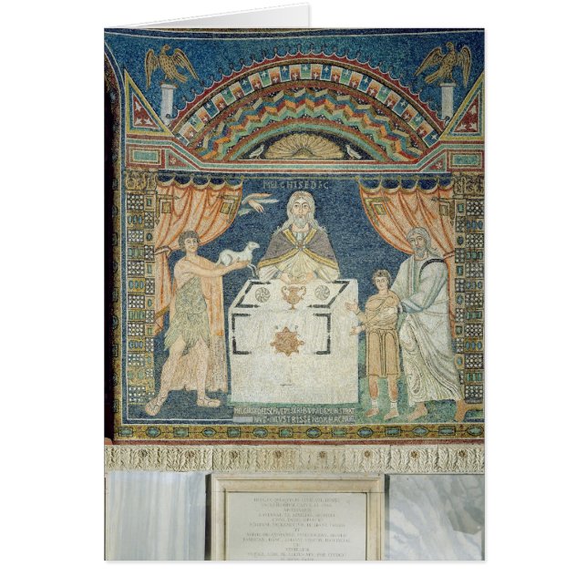 Abraham, Isaac en Melchisedech (Voorkant)