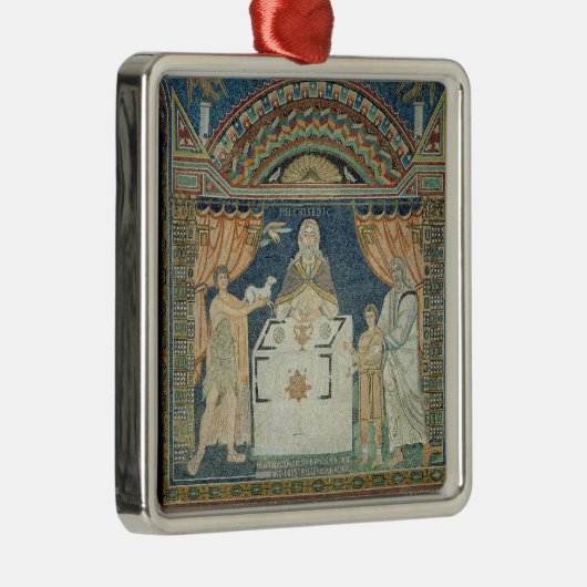 Abraham, Isaac en Melchisedech Metalen Ornament (Rechts)