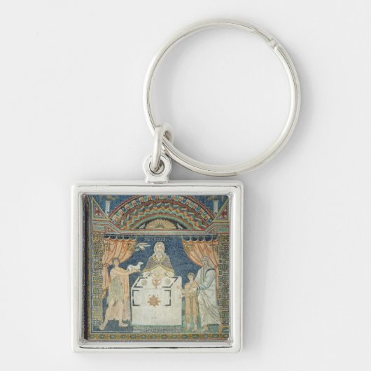 Abraham, Isaac en Melchisedech Sleutelhanger (Voorkant)