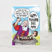 Abraham & Isaac Father Day - Kaart (Voorkant)