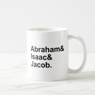 Abraham Isaac Jacob   3 aartsvaders van het jodend Koffiemok