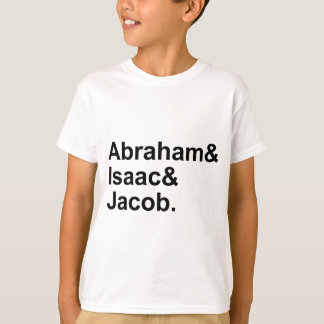 Abraham Isaac Jacob | 3 aartsvaders van het jodend T-shirt