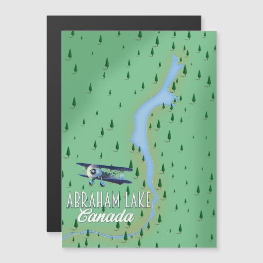 Abraham Lake, canada (Voorkant / Achterkant)