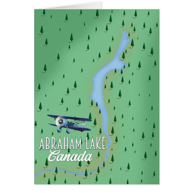 Abraham Lake, canada (Voorkant)