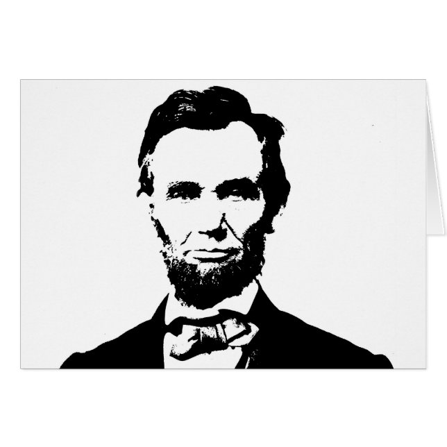 Abraham Lincoln (Voorkant Horizontaal)