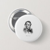 Abraham Lincoln 10 Ronde Button 5,7 Cm (Voorkant /achterkant)