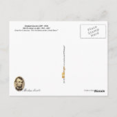 Abraham Lincoln - 16de President van de VS Briefkaart (Achterkant)