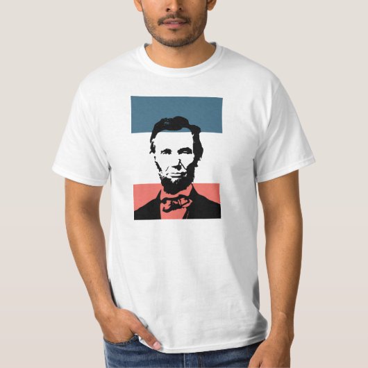 Abraham Lincoln 16e President T-shirt (Voorkant)