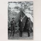 Abraham Lincoln 16e President van Amerika. Legpuzzel (Verticaal)