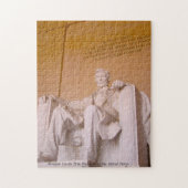 Abraham Lincoln 16e President van Amerika. Legpuzzel (Verticaal)