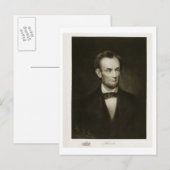 Abraham Lincoln, 16e President van de Verenigde St Briefkaart (Voorkant / Achterkant)