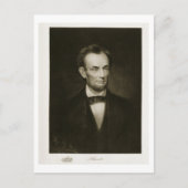 Abraham Lincoln, 16e President van de Verenigde St Briefkaart (Voorkant)