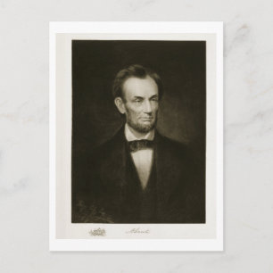 Abraham Lincoln, 16e President van de Verenigde St Briefkaart