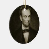 Abraham Lincoln, 16e President van de Verenigde St Keramisch Ornament (Rechts)