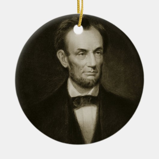 Abraham Lincoln, 16e President van de Verenigde St Keramisch Ornament (Voorkant)