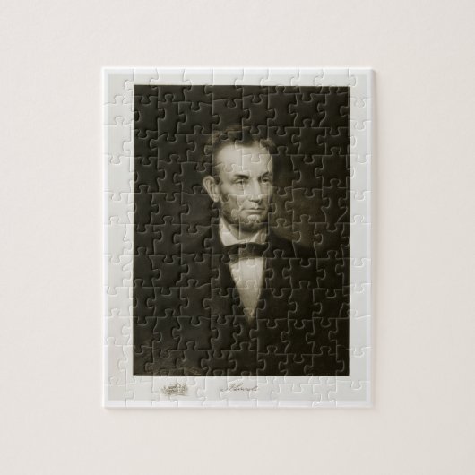 Abraham Lincoln, 16e President van de Verenigde St Legpuzzel (Verticaal)
