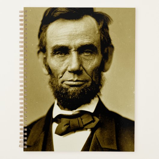 Abraham Lincoln 16e President van de VS Planner (Voorkant)
